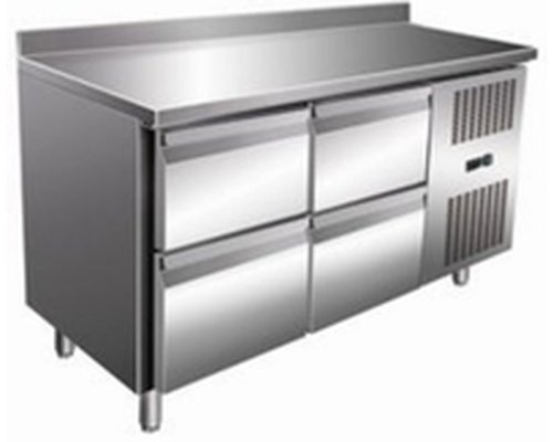 Стол с морозильным шкафом COOLEQ GN2240BT бортик, 4 ящика