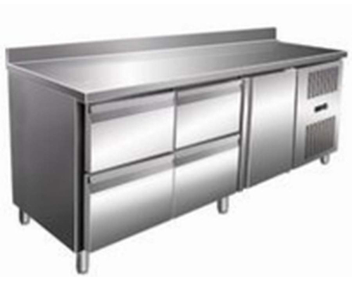 Стол с морозильным шкафом COOLEQ GN3240BT бортик 4 ящика+1 дверь