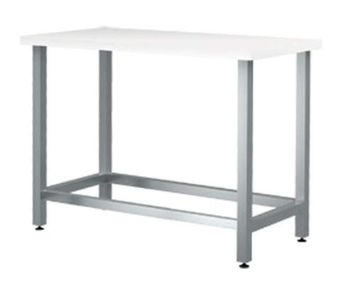 Стол со столешницей из полипропилена, с нижней обвязкой ССПШ, ОБ 1200х700