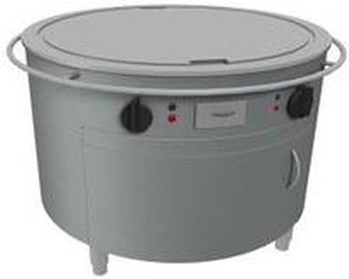 Теппан круглый Casta TEPX2/120E (две зоны нагрева)