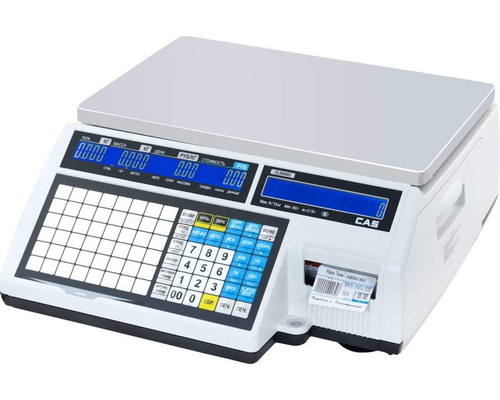 Торговые весы с печатью этикеток CAS CL-5000J-06IB