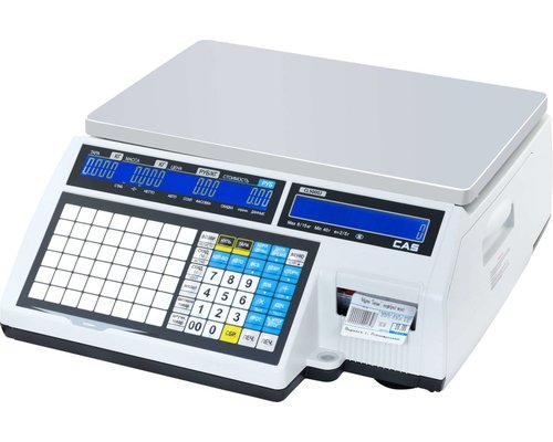 Торговые весы с печатью этикеток CAS CL-5000J-15IB