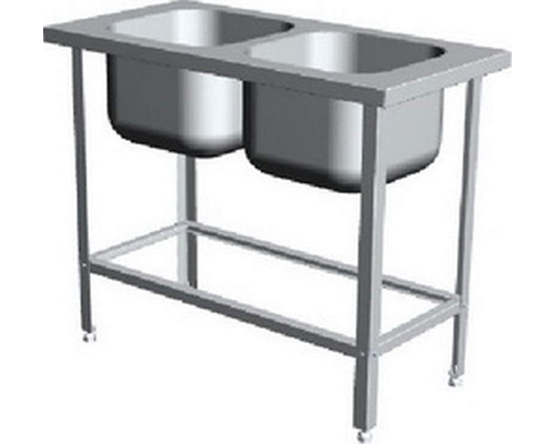 Ванна моечная цельнотянутая ВМЦЦS2 1200х630