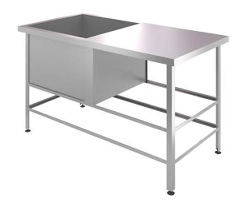 Ванна моечная ВМШЦ Э1Л (L=1010) (широкий борт 120 мм)