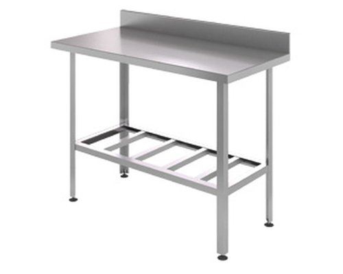 Стол разделочный пристенный с бортом СРПЦЭ; РП 1700х500