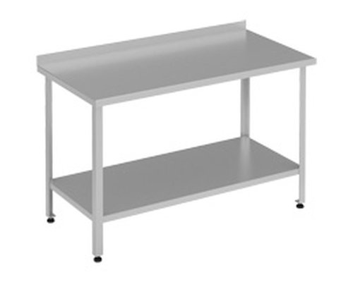 Стол разделочный пристенный с бортом СРПЦЭ; СП 1900х700