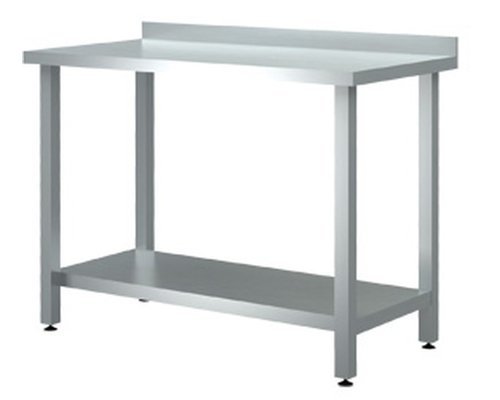 Стол разделочный пристенный с бортом СРПНЭ1; СП 1500х600