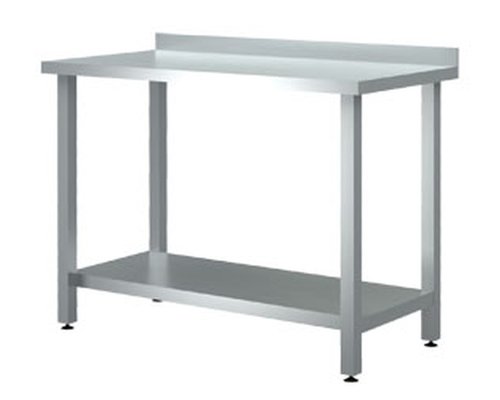 Стол разделочный пристенный с бортом СРПШ; СП 400x700