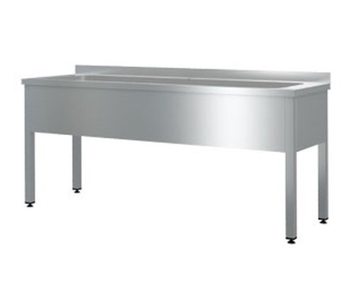 Ванна котломоечная цельнотянутая ВКПШ1 (L=1300) борт 40 мм