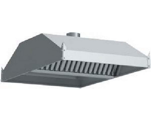 Вентиляционный зонт центральный ЗВЦ Ш (L=2500, S=1400, H=350)