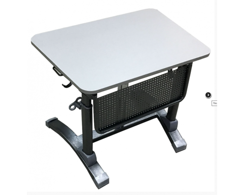 "Ламифорка - 1" Одноместное учебное место-трансформер,объемный фронтон,с регулировкой наклона столешницы, полуавтоматическая регулировка роста - ГАЗОВЫЙ ЛИФТ, №2-6