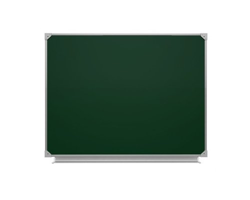 Одноэлементная школьная доска (мел) 1000х750 полимерная