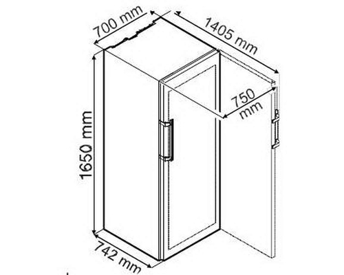 Шкаф для созревания мяса Dry Ager DX 1000