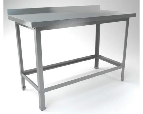 Стол разделочный с бортом, с нижней обвязкой СРПЦЭ; ОБ 600x600