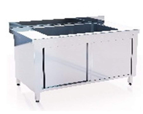 Стол закрытый с ванной СВПШК 800x700