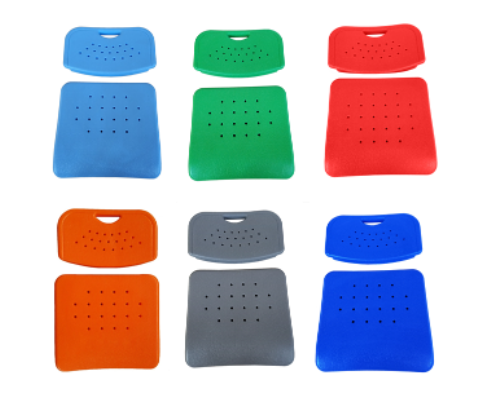 Стул ученический "Асташка" регулируемый, сидение пластик ДВУХСЛОЙНЫЙ ДЫШАЩИЙ №2-4, 3-7