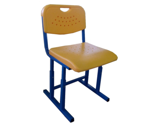 Стул ученический регулируемый,сидение пластик ДВУХСЛОЙНЫЙ ДЫШАЩИЙ
