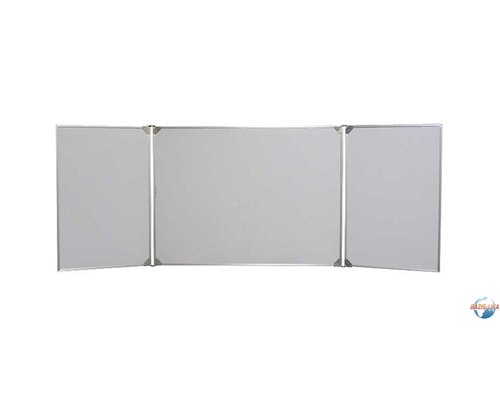 Трехэлементная школьная доска (маркер) 2000х750 полимерная