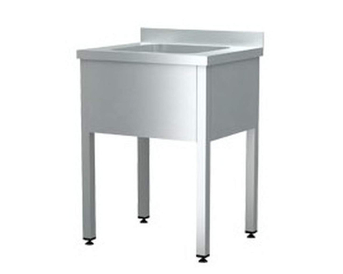 Ванна моечная цельнотянутая ВМПШ1 (L=900, S=700) борт 40 мм