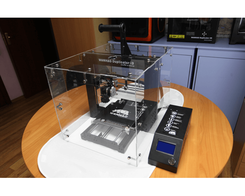 3D принтер Wanhao Duplicator i3 v 2.1 (со стеклом) в пластиковом корпусе