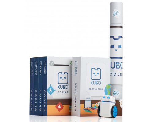 4-10101 КОМПЛЕКТ ИЗ 4-Х НАБОРОВ «ПРОГРАММИРОВАНИЕ С КУБО»