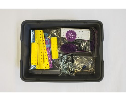 Детский конструктор по образовательной робототехнике "Ресурсный набор "МЕТАЛЛ"