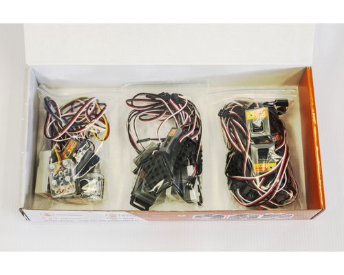 Детский конструктор по образовательной робототехнике "Ресурсный набор "РОБОТРЕК "ДАТЧИКИ"