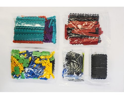 Детский конструктор по образовательной робототехнике "Ресурсный набор РОБОТРЕК "ПЛАСТИК"