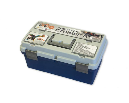 Детский конструктор по образовательной робототехнике "РОБОТРЕК "СТАЖЕР А" 7-9 лет