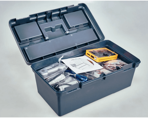 Детский конструктор по образовательной робототехнике "РОБОТРЕК "СТАЖЕР А" 7-9 лет