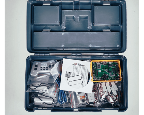 Детский конструктор по образовательной робототехнике "РОБОТРЕК "СТАЖЕР А" 7-9 лет