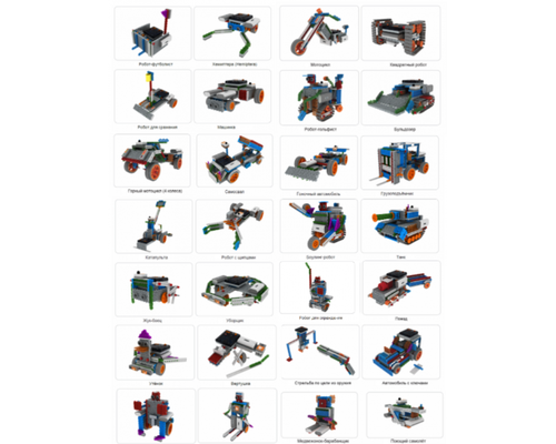 Конструктор по робототехнике MRT3 (1+2+3+4) 8+