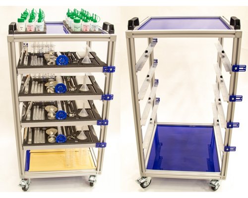 Мобильная стойка для хранения наборов ГИА по химии