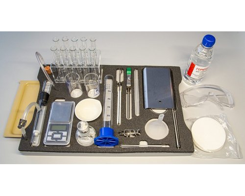 Набор оборудования для выполнения ОГЭ по химии с весами