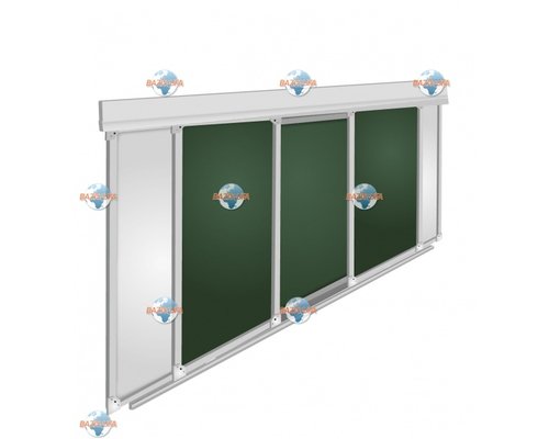 Раздвижная рельсовая система досок