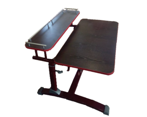 Стол компьютерный "Ламифорка - 1" трансформер, объемный фронтон, с регулировкой наклона столешницы,полуавтоматическая регулировка роста - ГАЗОВЫЙ ЛИФТ, №2-6