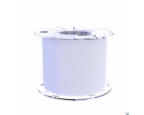 ABS пластик CyberFiber, 1.75 мм, (черный, белый), 2.5 кг.