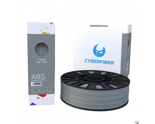 ABS пластик CyberFiber, 1.75 мм.,750 г. ВСЕ ЦВЕТА