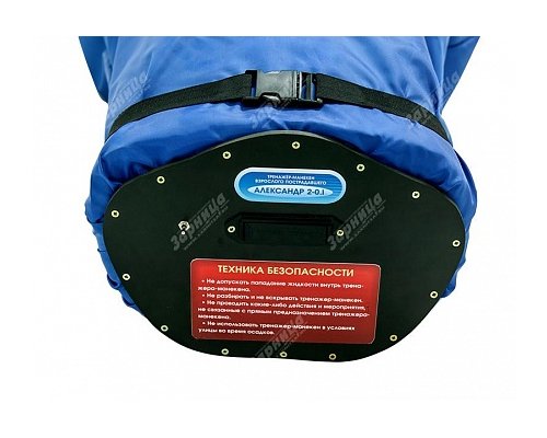 "Александр-03" тренажер-манекен взрослого пострадавшего для отработки приемов сердечно-легочной реанимации (голова, торс) со светозвуковым индикатором