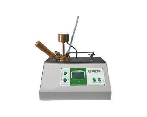 Аппарат ПЭ-ТВЗ полуавтоматический для определения температуры вспышки в закрытом тигле