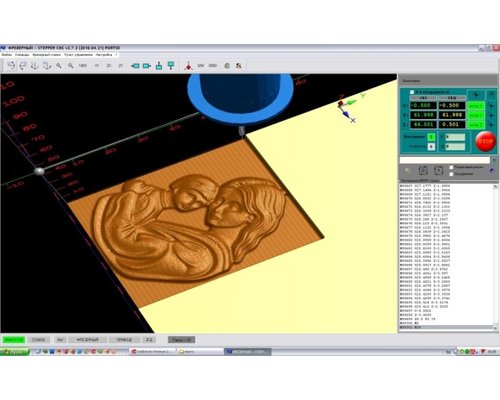 Автоматизированное место оператора и наладчика станков с ЧПУ АМ-Stepper CNC