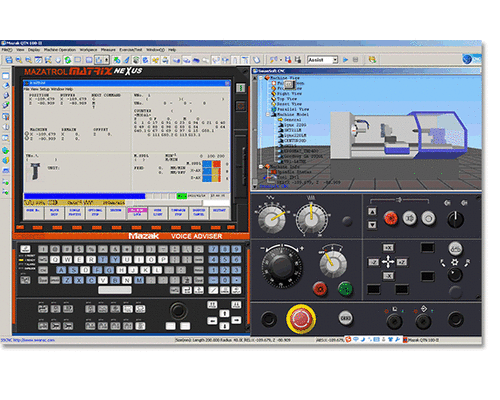 Автоматизированное место оператора - наладчика станков с ЧПУ и станочных систем SWANSOFT-URAL-SSCNC