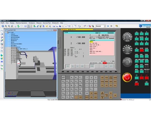 Автоматизированное место оператора - наладчика станков с ЧПУ и станочных систем SWANSOFT-URAL-SSCNC
