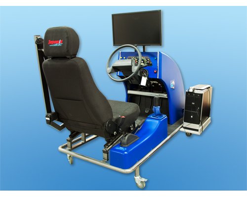 Автотренажер "Форсаж-1" (панель приборов отображается на ЖК-дисплее)