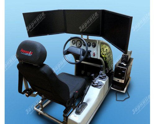 Автотренажер "УАЗ-1/В" (панорамный экран с углом обзора 180 градусов)