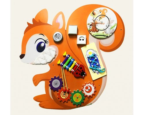 Бизиборд "Белка"