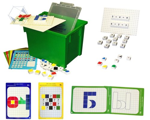 Цифры и мозаика