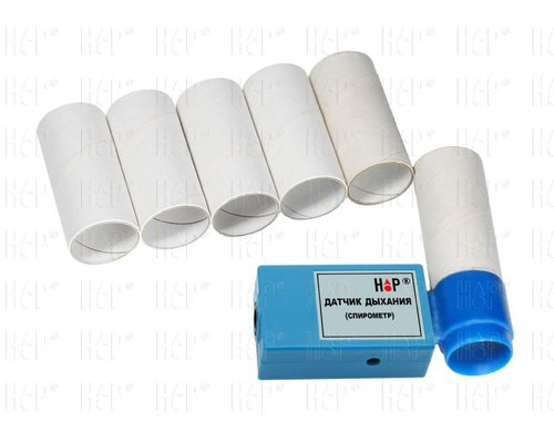 Цифровой датчик дыхания (спирометр)