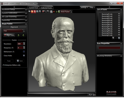 DAVID Laserscanner Starter Kit Version 2