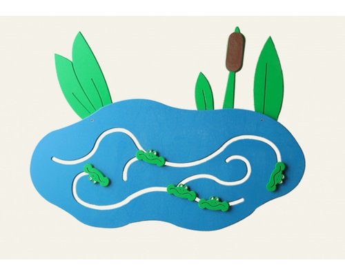 Декоративно-разививающая панель “Пруд”